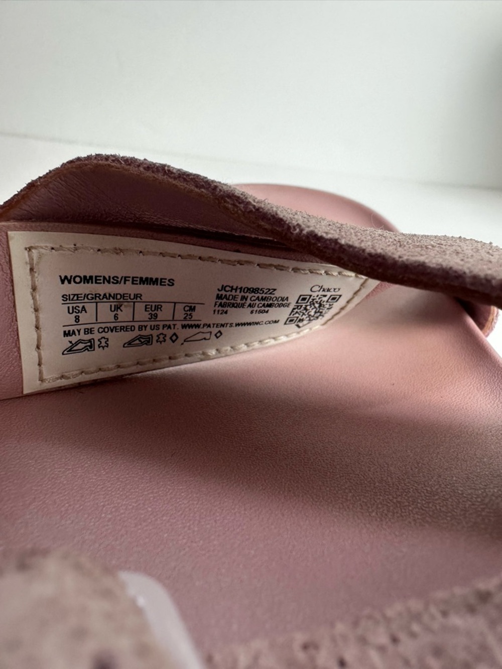 ❌SOLD❌Chaco Townes Midform Suede Sandals Women's Size 8 EU 39 Shoes Adjustable - Picture 7 of 8
